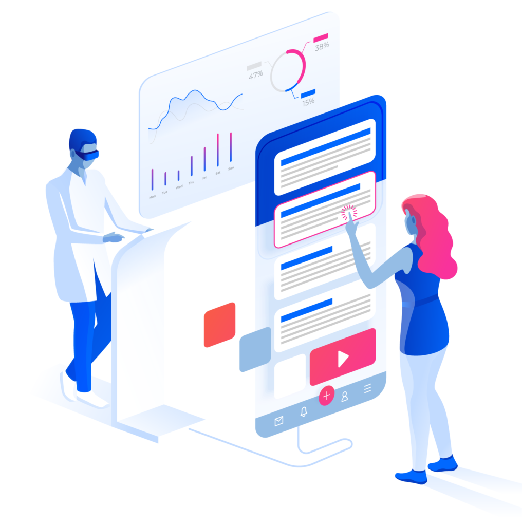 Digital marketing team analyzing PPC campaign performance and ad analytics