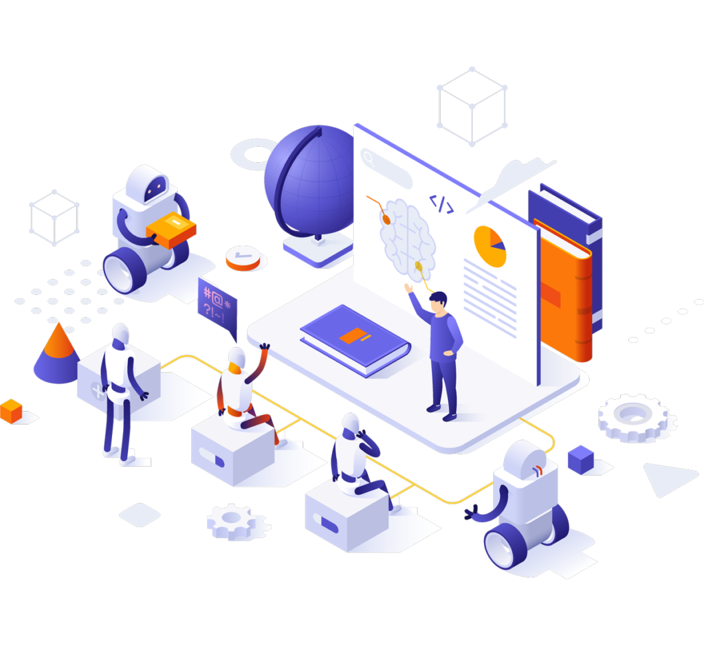 Advanced machine learning dashboard with AI analytics and business data visualization