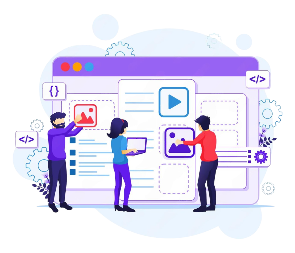 UI/UX design and software development solutions serving multiple business industries