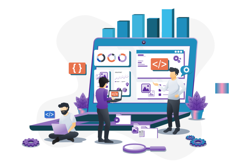 Web design and software development solutions used across multiple business sectors