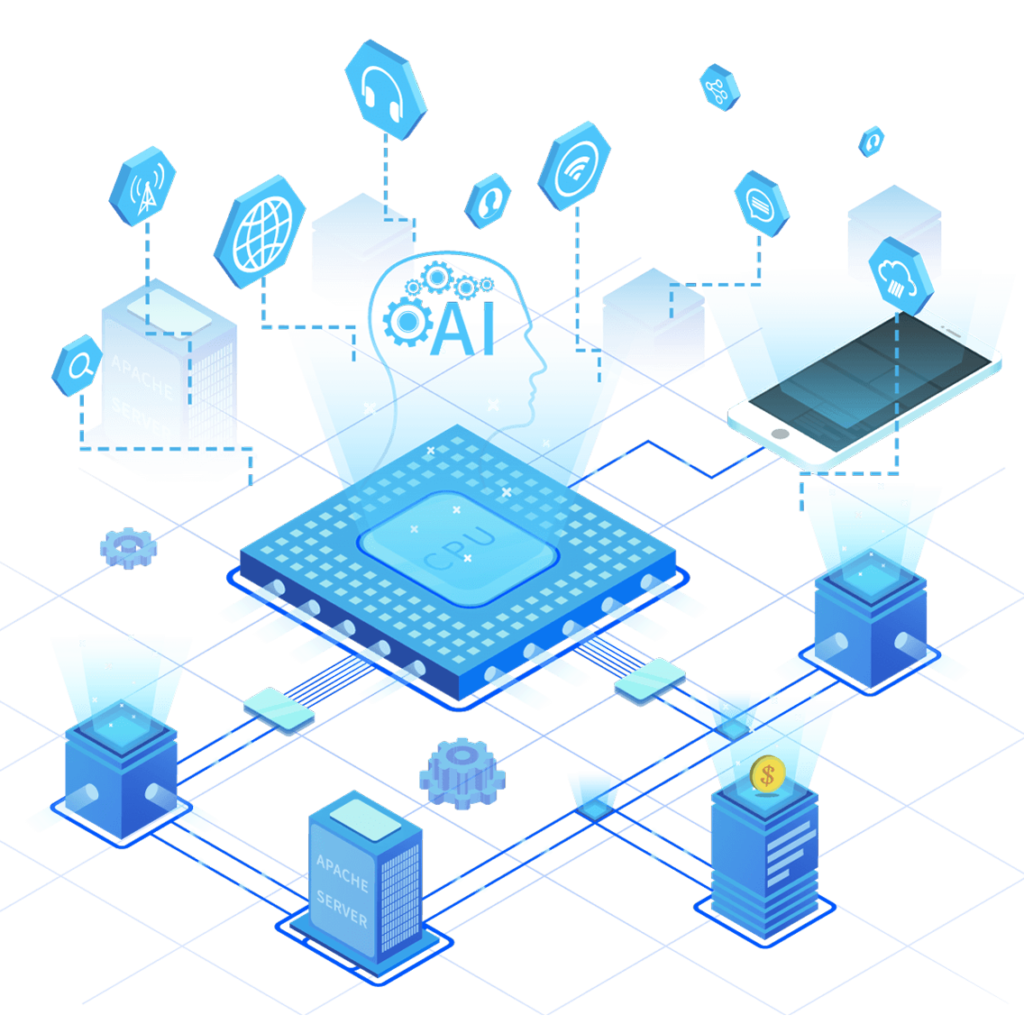 Data science team collaborating on machine learning model development